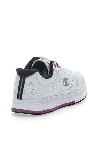 Weiße Sneakers mit blauen Details und Mesh-Obermaterial CHAMPION JAUNT