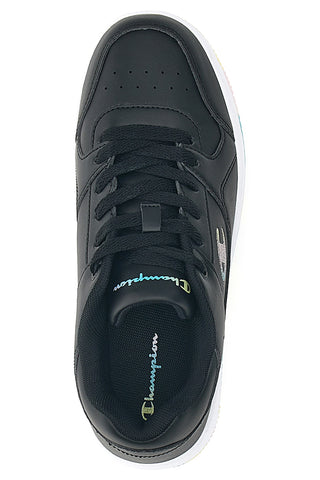Schwarze Sneakers mit farbiger Sohle RD18 Low G GS