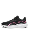 Puma – Skyrocket Lite – Schwarze Laufschuhe mit rosa Details