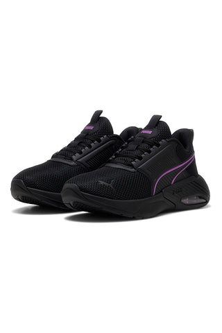 PUMA – Skyrocket Lite – Laufschuhe in Schwarz mit Mesh-Obermaterial
