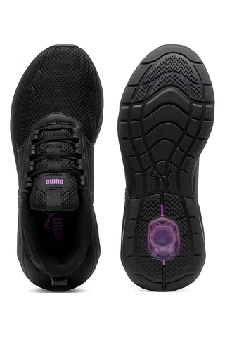 PUMA – Skyrocket Lite – Laufschuhe in Schwarz mit Mesh-Obermaterial