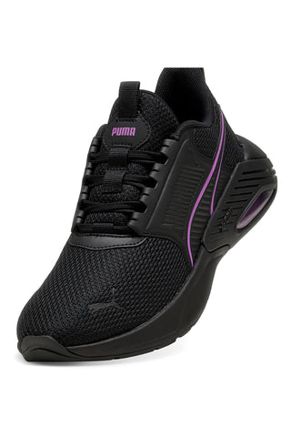 PUMA – Skyrocket Lite – Laufschuhe in Schwarz mit Mesh-Obermaterial