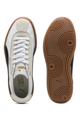 Sneakers Bianche con Suola a Contrasto Puma Club Klassika