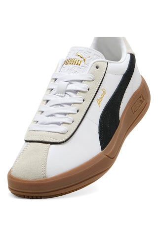 Sneakers Bianche con Suola a Contrasto Puma Club Klassika