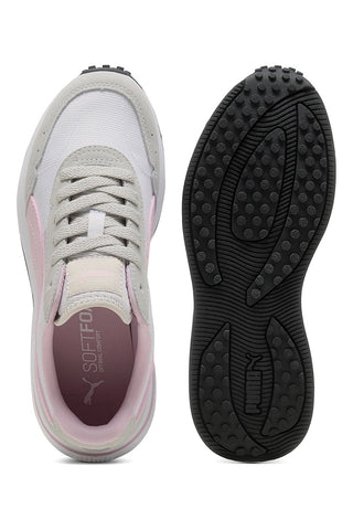 Puma R78 GLANCE Sneaker in Weiß und Rosa