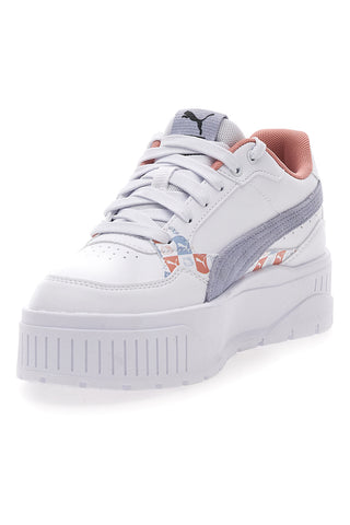 Weiße Sneakers mit bunten Details Puma Karmen II Idol Hk&Fr Jr