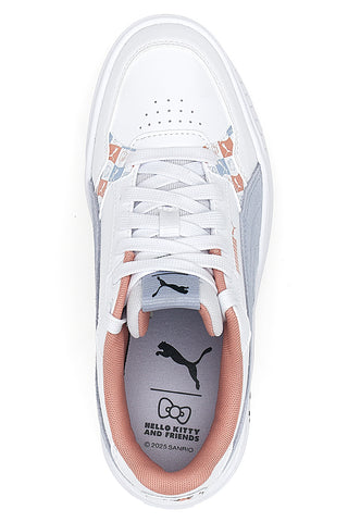 Sneakers Bianche con Dettagli Colorati Puma Karmen II Idol Hk&Fr Jr