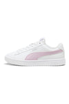 Sneakers Bianche con Banda Rosa Puma Rickie Classic JR