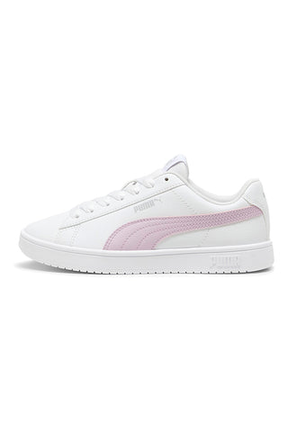 Sneakers Bianche con Banda Rosa Puma Rickie Classic JR