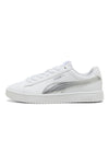 Sneakers Bianche con Logo Argento PUMA RICKIE CLASSIC JR