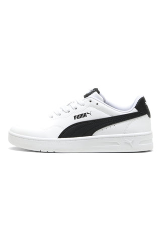 Weiße Sneakers mit schwarzen Streifen PUMA COURT LALLY JR