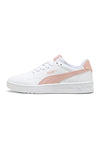 Puma – Court Lally JR – Weiße und rosa Schnürsneaker