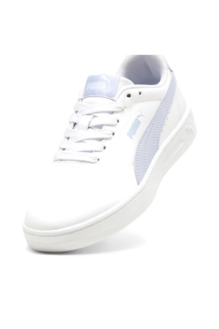 Weiße Sneakers mit blauen Streifen PUMA COURT LALLY JR