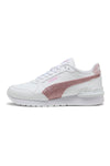 Sneakers Bianche e Rosa Puma ST Runner v4 SL Glitter Jr