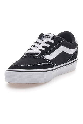 Sneakers con Lacci Nere Vans Brooklyn