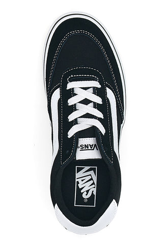 Sneakers con Lacci Nere Vans Brooklyn