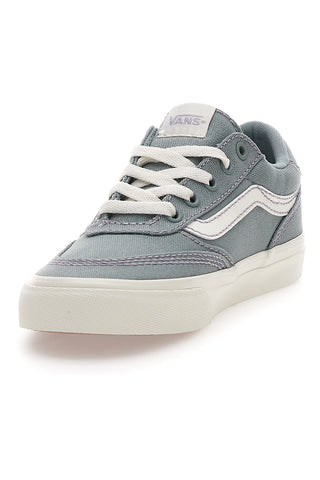 Sneakers Grigie Azzurre Con Lacci Vans Brooklyn