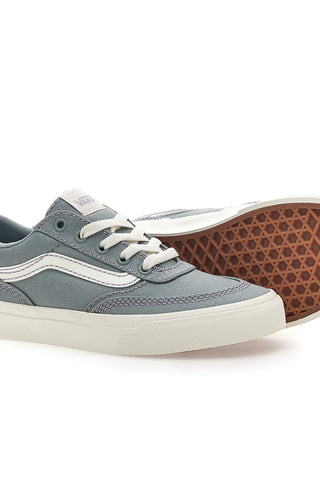 Sneakers Grigie Azzurre Con Lacci Vans Brooklyn