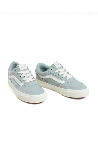 Sneakers Grigie Azzurre Con Lacci Vans Brooklyn