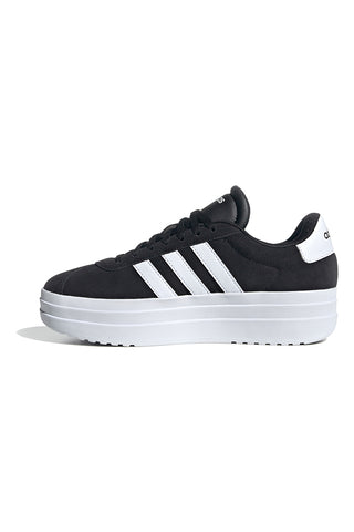 Adidas – VL Court Bold – Plateau-Sneaker in Schwarz und Weiß