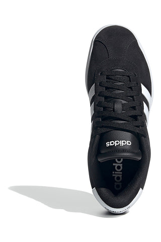 Adidas – VL Court Bold – Plateau-Sneaker in Schwarz und Weiß