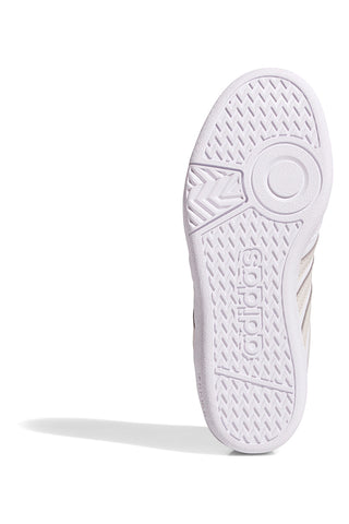 Adidas Hoops 4 Junior Mädchen Weiße Turnschuh