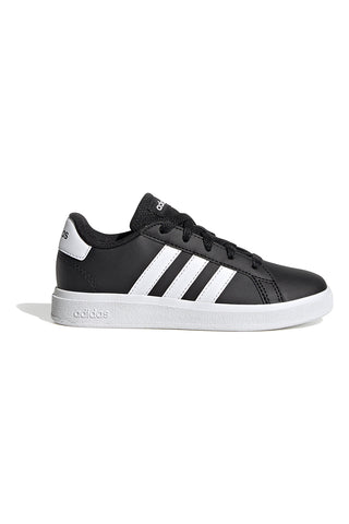 Adidas – Grand Court Lifestyle – Tennisschuhe zum Schnüren in Schwarz und Weiß