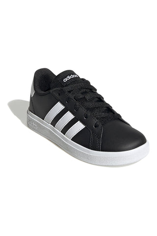 Scarpe da tennis Nere e Bianche Adidas Grand Court Lifestyle Lace-Up
