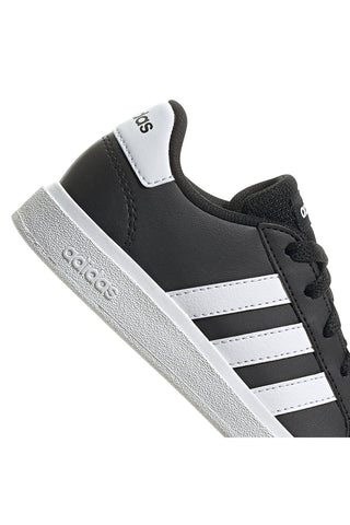Scarpe da tennis Nere e Bianche Adidas Grand Court Lifestyle Lace-Up