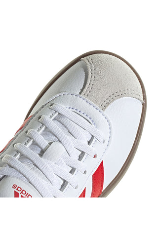 Adidas VL Court 3 Weiße und rote Sneakers