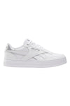 Weiße Sneakers mit Reebok Court Advance Bold-Lederobermaterial