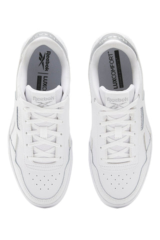 Weiße Sneakers mit Reebok Court Advance Bold-Lederobermaterial