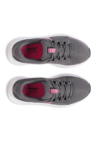 UNDER ARMOUR Rogue 4 Laufschuhe in Grau und Rosa