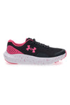 Trainingsschuhe mit Mesh-Obermaterial UNDER ARMOUR Grade School Surge 4 Schwarz und Pink