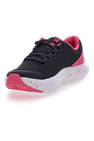 Scarpe da Allenamento con Tomaia in Mesh UNDER ARMOUR Grade School Surge 4 Nere e Rosa