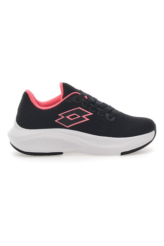 Schwarze Sneaker mit atmungsaktivem Mesh-Obermaterial LOTTO SPEEDRIDE 900 W