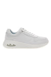 Weiße Fitnessschuhe mit Air Memory Foam Lotto Aura Amf W