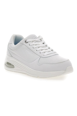 Weiße Fitnessschuhe mit Air Memory Foam Lotto Aura Amf W