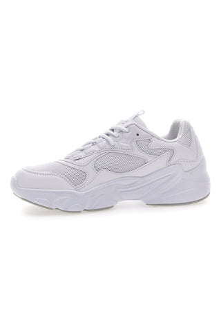Weiße Sneakers mit FILA COLLENE-Plattform