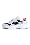 Weiße, schwarze und graue Sneakers mit Plateau FILA Collene CB