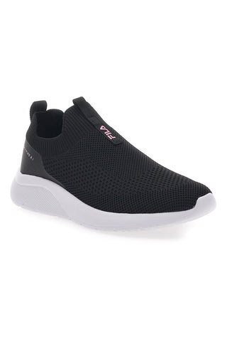 Schwarze Slip-On-Sneaker mit rosa Details FILA SPITFIRE