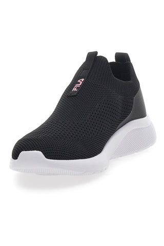 Schwarze Slip-On-Sneaker mit rosa Details FILA SPITFIRE