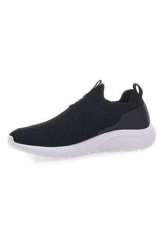 Schwarze Slip-On-Sneaker mit rosa Details FILA SPITFIRE