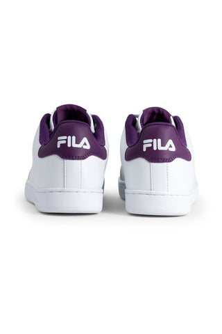 Sneakers bianche dettagli viola Fila Courtbay