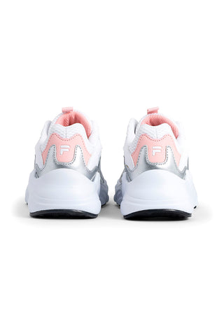 Weiße Sneakers mit grauen und rosa Details FILA COLLENE-LOGO
