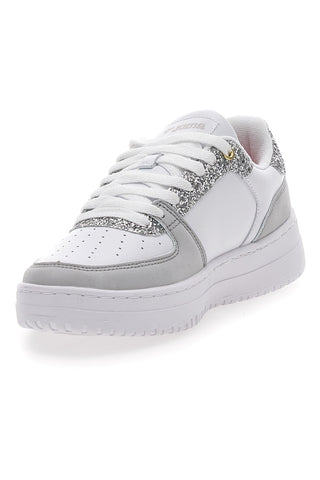 Weiße und graue Sneakers mit Glitzer und durchbrochenem Obermaterial JOMA C.CAVA LADY 2523