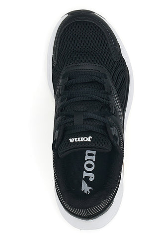 JOMA VITALY LADY 2525 Laufschuhe mit Mesh-Obermaterial, Schwarz und Weiß
