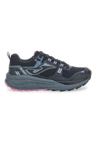 JOMA SHOCK LADY 2501 Trailrunning-Schuhe mit Obermaterial aus schwarzem Mesh