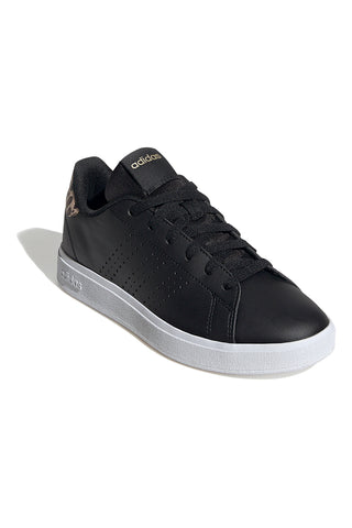 Adidas ADVANTAGE BASE 2.0 Perforierte schwarze recycelte Sneakers