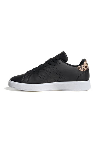 Adidas ADVANTAGE BASE 2.0 Perforierte schwarze recycelte Sneakers